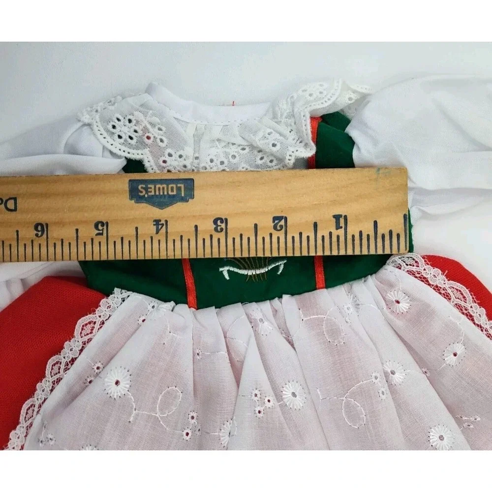 Doll Dress‎ AMERICAN FASHION WORLD Schneider Fabric German 📸👁️ALL PIC📸